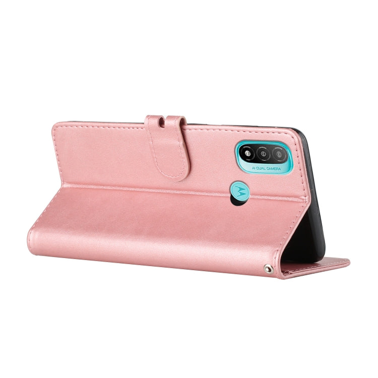 For Motorola Moto E20 Cow Texture Leather Phone Case