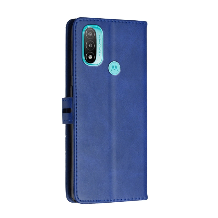 For Motorola Moto E20 Cow Texture Leather Phone Case