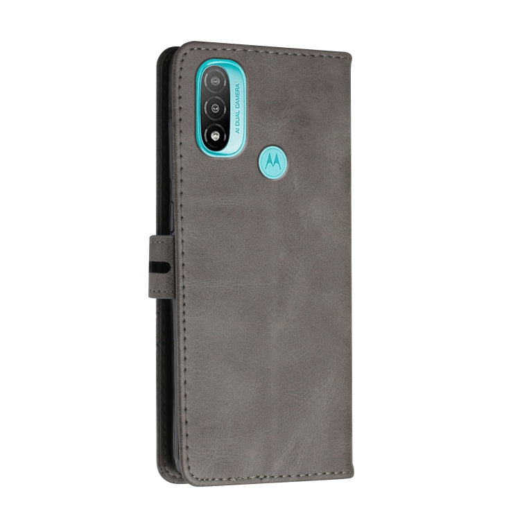 For Motorola Moto E20 Cow Texture Leather Phone Case