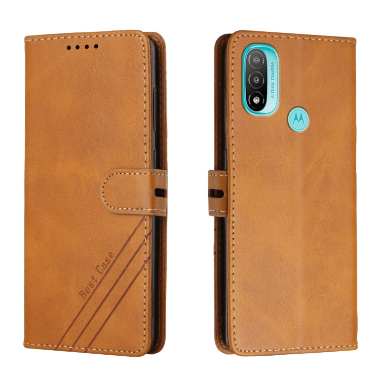 For Motorola Moto E30 / E40 Cow Texture Leather Phone Case
