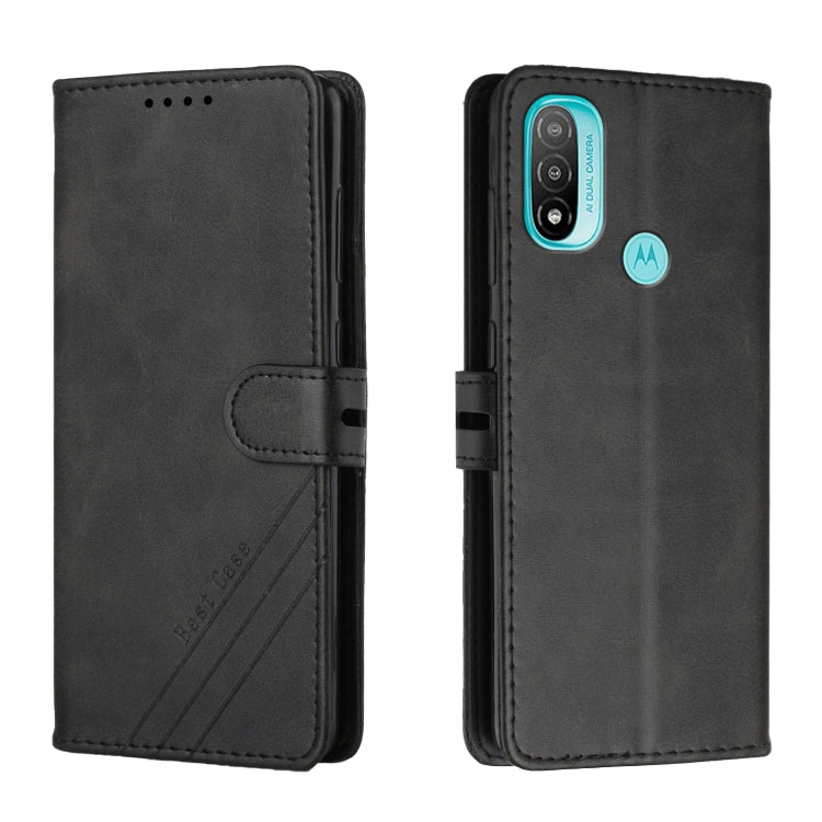 For Motorola Moto E30 / E40 Cow Texture Leather Phone Case