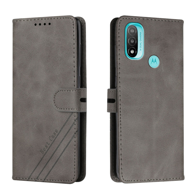 For Motorola Moto E30 / E40 Cow Texture Leather Phone Case