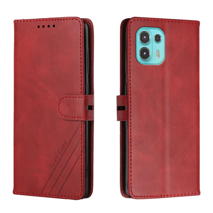 For Motorola Edge 20 Lite Cow Texture Leather Phone Case