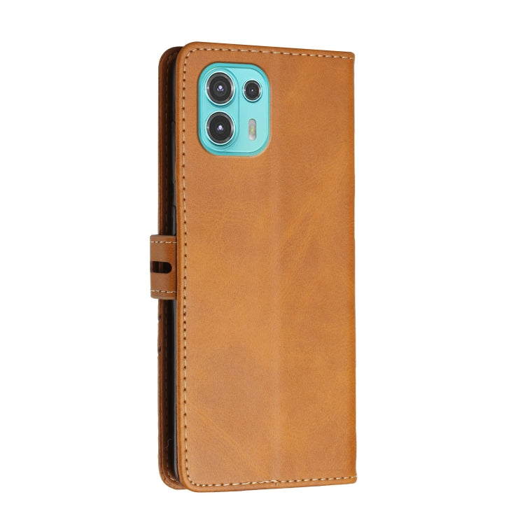 For Motorola Edge 20 Lite Cow Texture Leather Phone Case