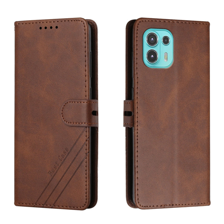 For Motorola Edge 20 Lite Cow Texture Leather Phone Case