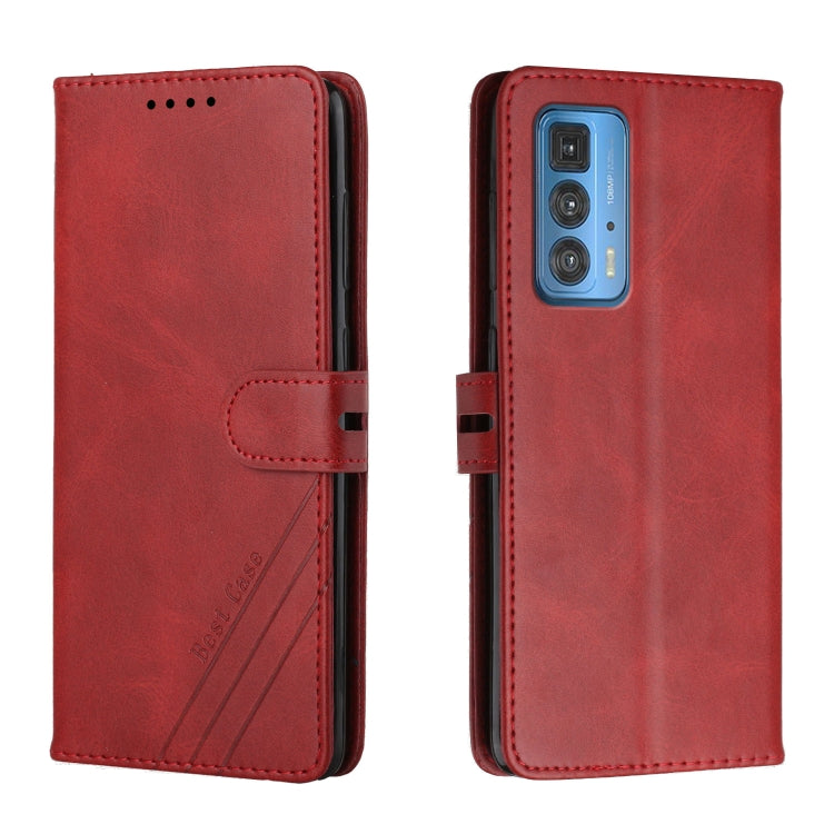 For Motorola Edge 20 Pro Cow Texture Leather Phone Case