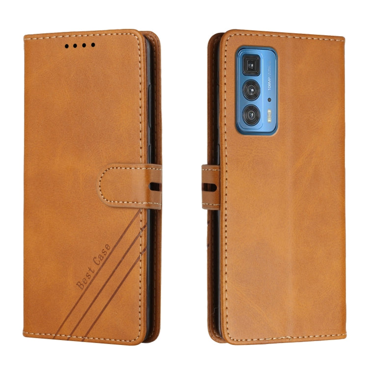 For Motorola Edge 20 Pro Cow Texture Leather Phone Case