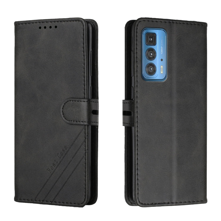 For Motorola Edge 20 Pro Cow Texture Leather Phone Case