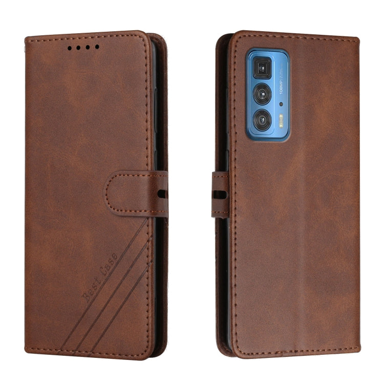 For Motorola Edge 20 Pro Cow Texture Leather Phone Case