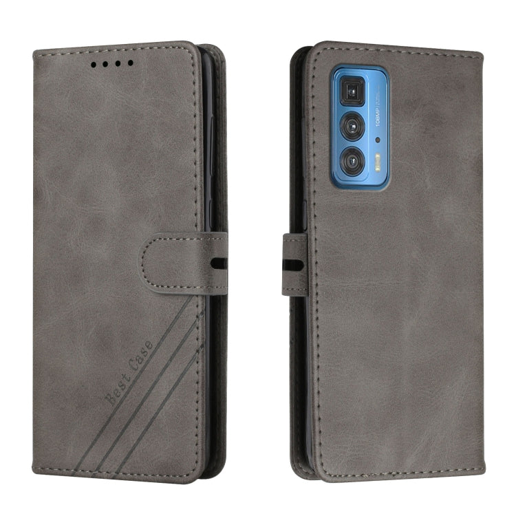 For Motorola Edge 20 Pro Cow Texture Leather Phone Case