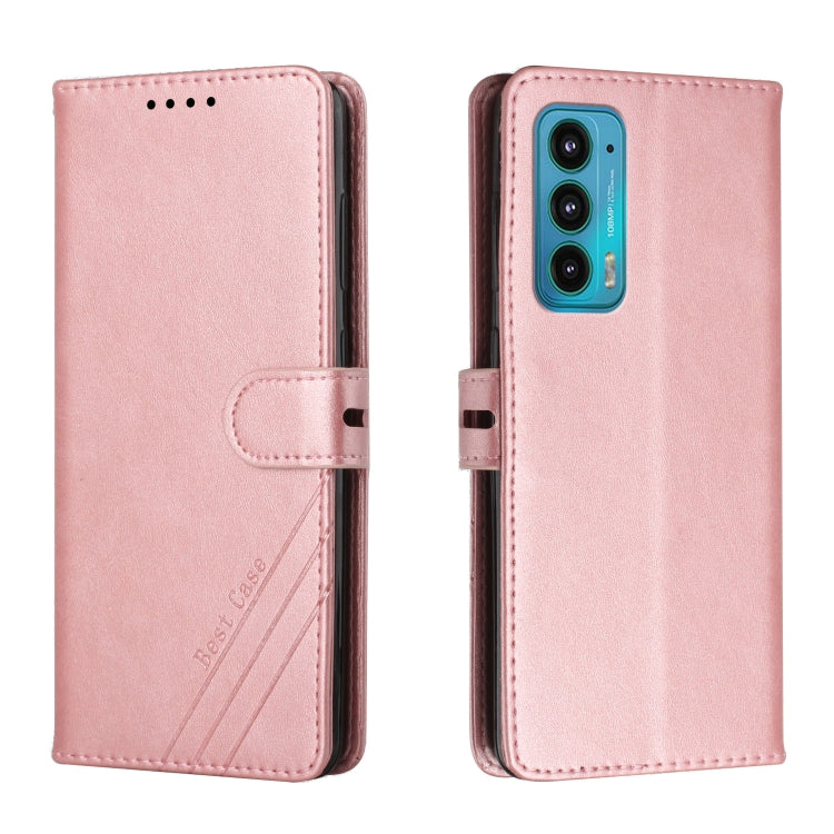 For Motorola Edge 20 Cow Texture Leather Phone Case
