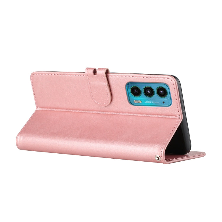 For Motorola Edge 20 Cow Texture Leather Phone Case