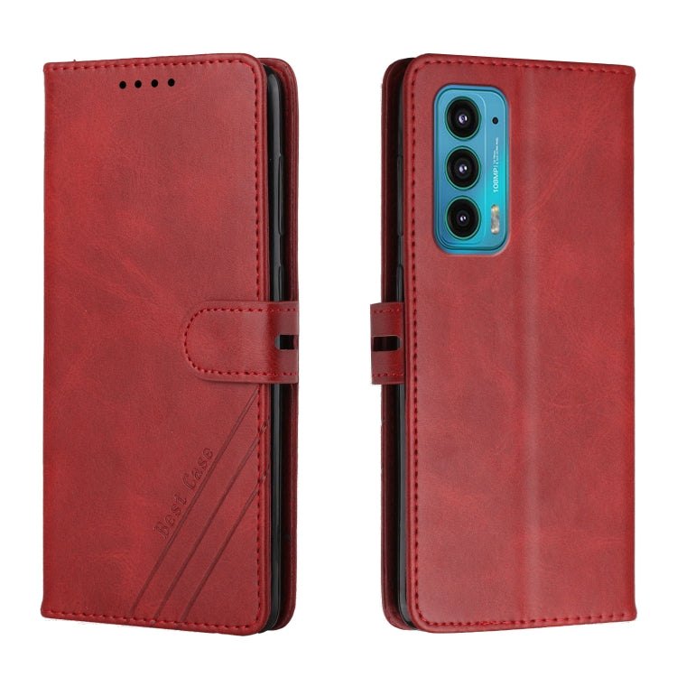 For Motorola Edge 20 Cow Texture Leather Phone Case