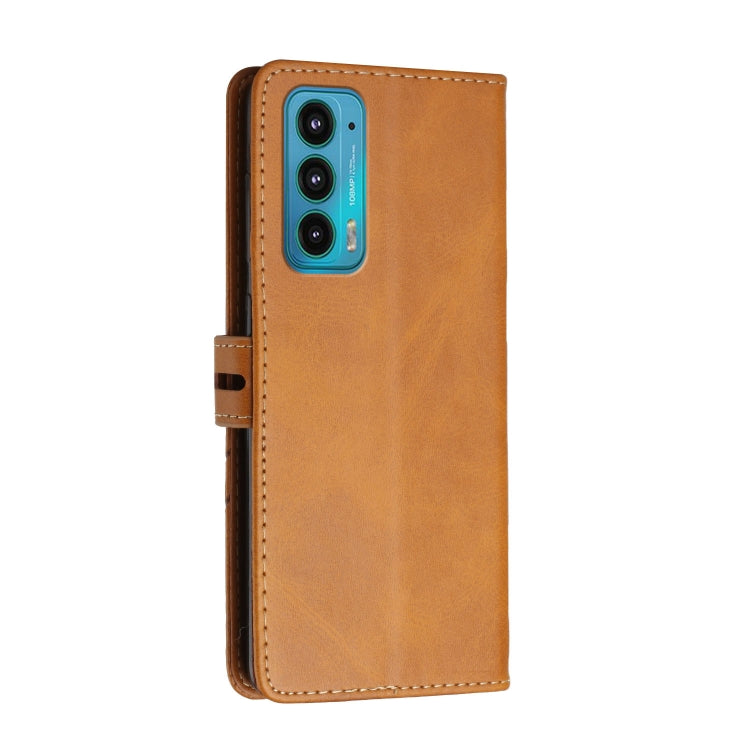 For Motorola Edge 20 Cow Texture Leather Phone Case