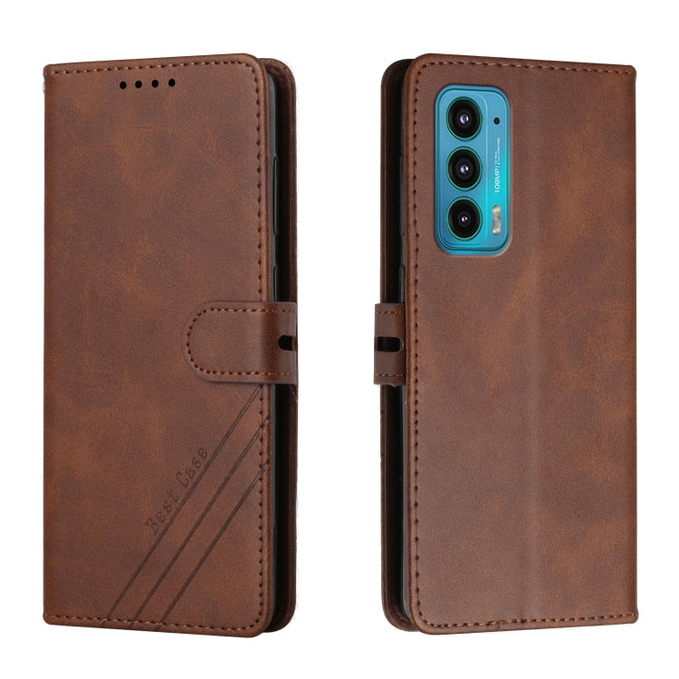 For Motorola Edge 20 Cow Texture Leather Phone Case