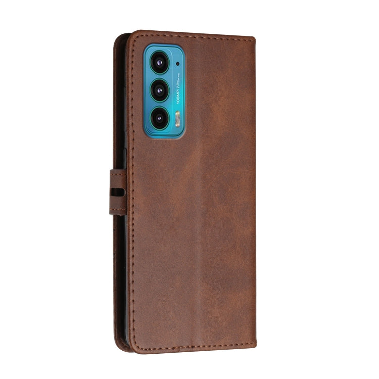 For Motorola Edge 20 Cow Texture Leather Phone Case