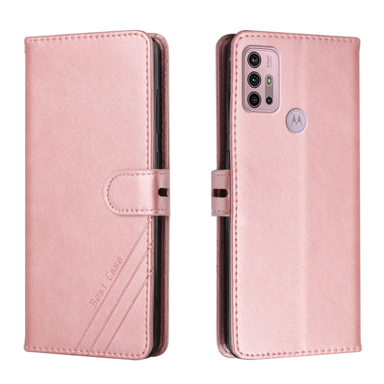 For Motorola Moto G Power 2022 Cow Texture Leather Phone Case