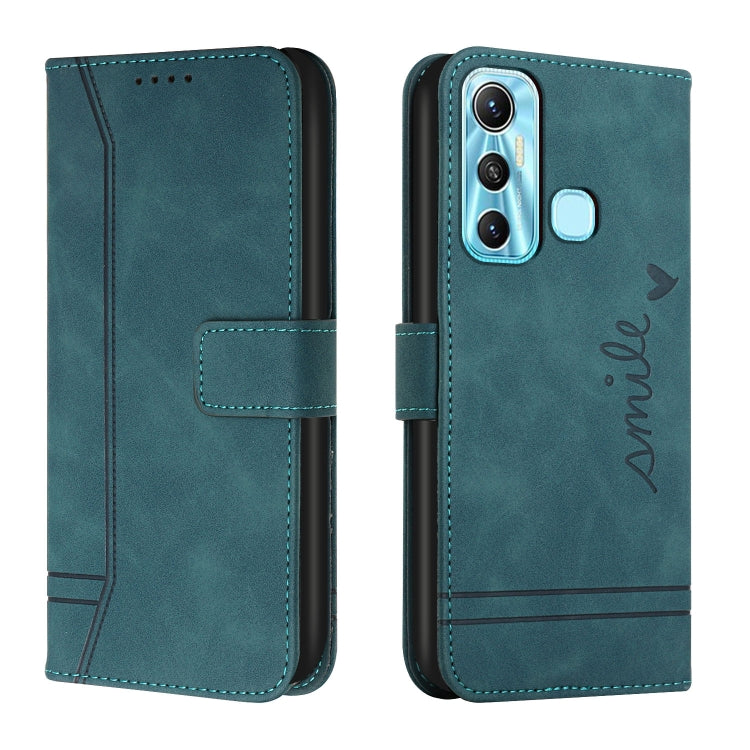 For Infinix Hot 11 Retro Skin Feel TPU + PU Leather Phone Case