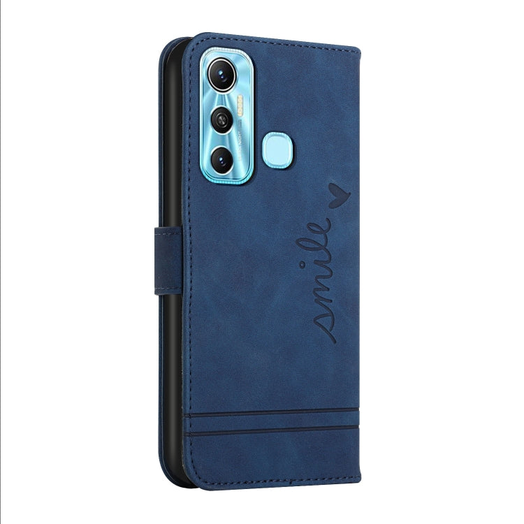For Infinix Hot 11 Retro Skin Feel TPU + PU Leather Phone Case