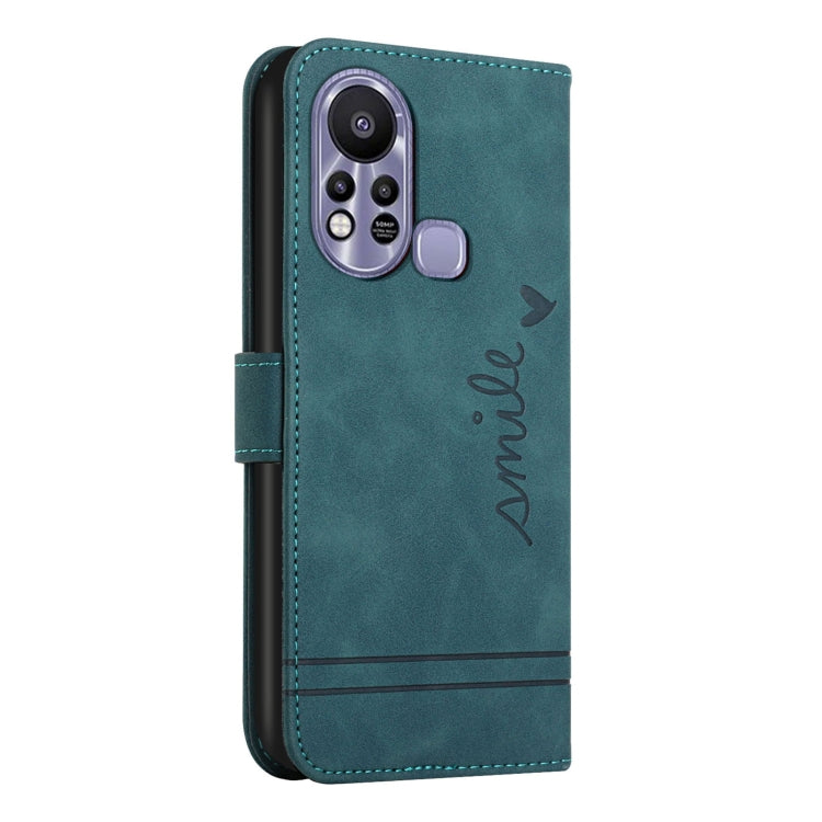 For Infinix Hot 11s Retro Skin Feel TPU + PU Leather Phone Case
