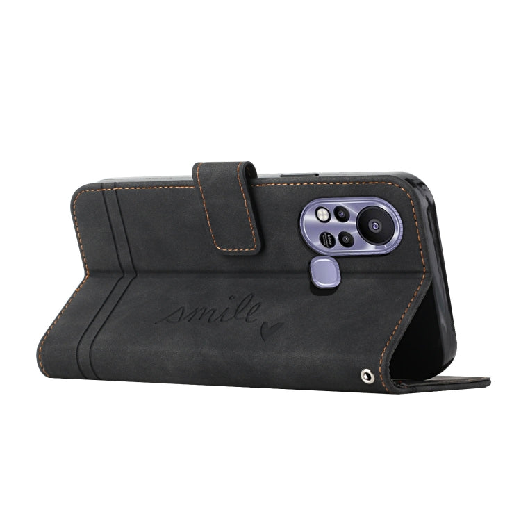 For Infinix Hot 11s Retro Skin Feel TPU + PU Leather Phone Case