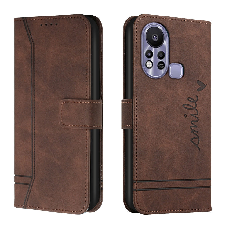 For Infinix Hot 11s Retro Skin Feel TPU + PU Leather Phone Case