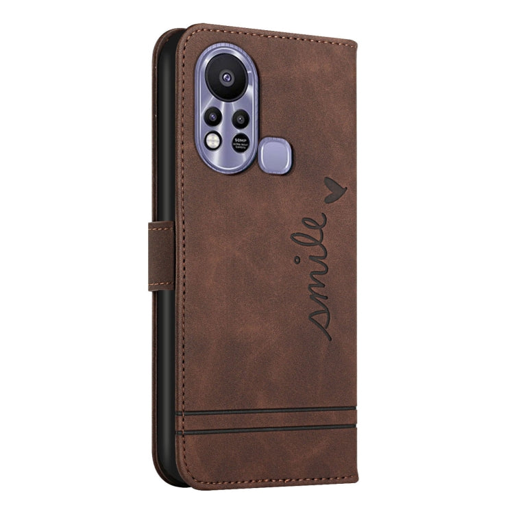 For Infinix Hot 11s Retro Skin Feel TPU + PU Leather Phone Case