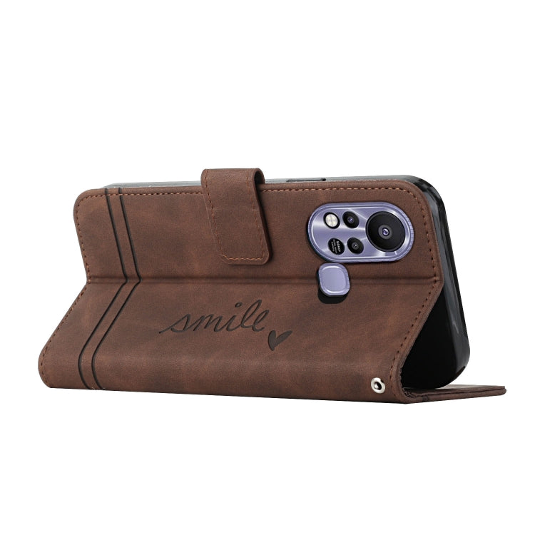 For Infinix Hot 11s Retro Skin Feel TPU + PU Leather Phone Case