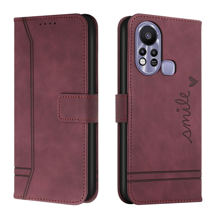 For Infinix Hot 11s Retro Skin Feel TPU + PU Leather Phone Case