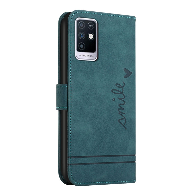 For Infinix Note 10 Retro Skin Feel TPU + PU Leather Phone Case