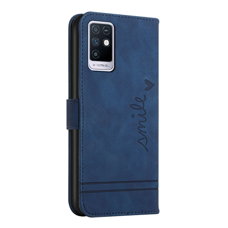 For Infinix Note 10 Retro Skin Feel TPU + PU Leather Phone Case