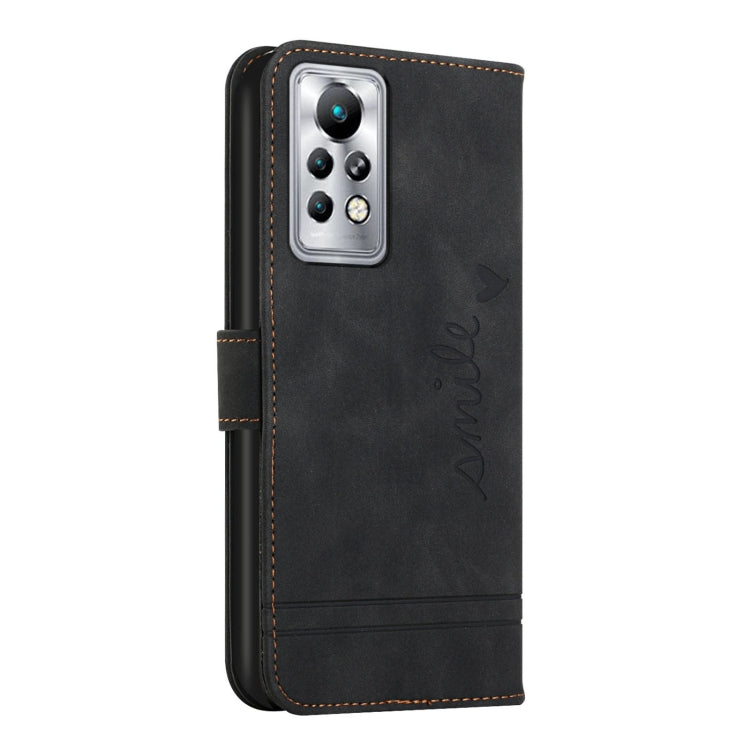 For Infinix Note 11 Pro Retro Skin Feel TPU + PU Leather Phone Case