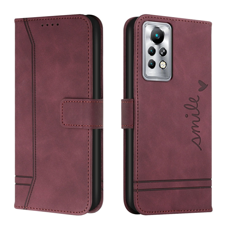 For Infinix Note 11 Pro Retro Skin Feel TPU + PU Leather Phone Case