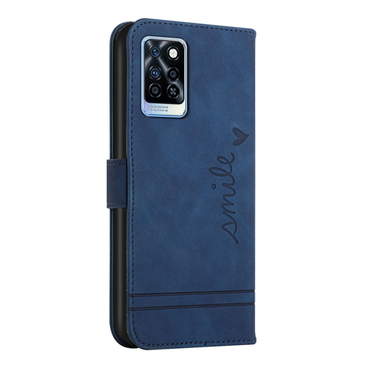 For Infinix Note 10 Pro Retro Skin Feel TPU + PU Leather Phone Case