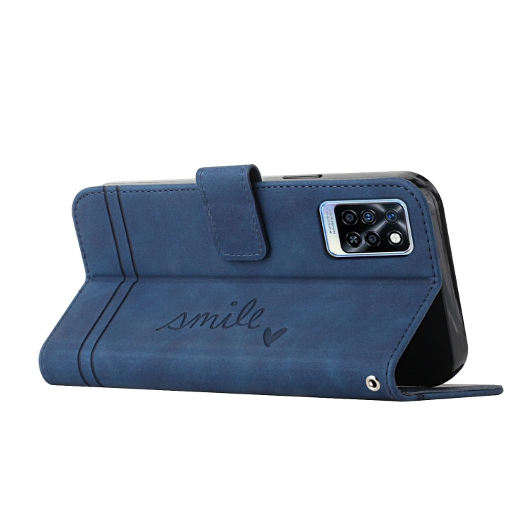 For Infinix Note 10 Pro Retro Skin Feel TPU + PU Leather Phone Case