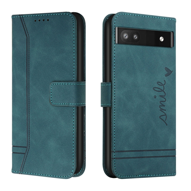For Google Pixel 6a Retro Skin Feel TPU + PU Leather Phone Case