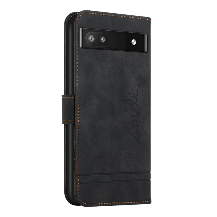 For Google Pixel 6a Retro Skin Feel TPU + PU Leather Phone Case
