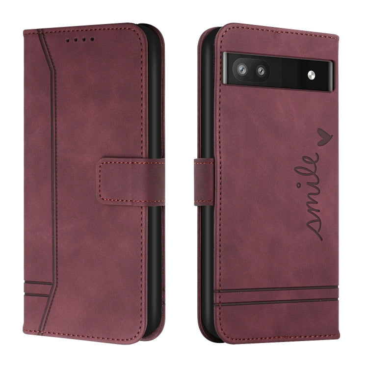 For Google Pixel 6a Retro Skin Feel TPU + PU Leather Phone Case