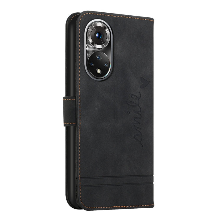 For Honor 50 Retro Skin Feel TPU + PU Leather Phone Case