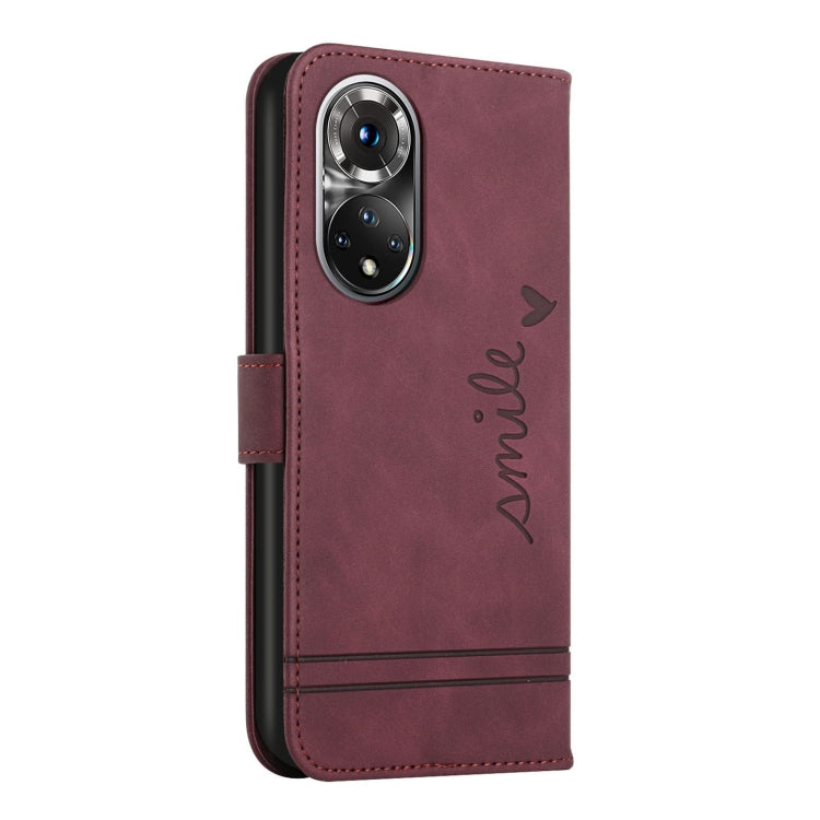 For Honor 50 Retro Skin Feel TPU + PU Leather Phone Case