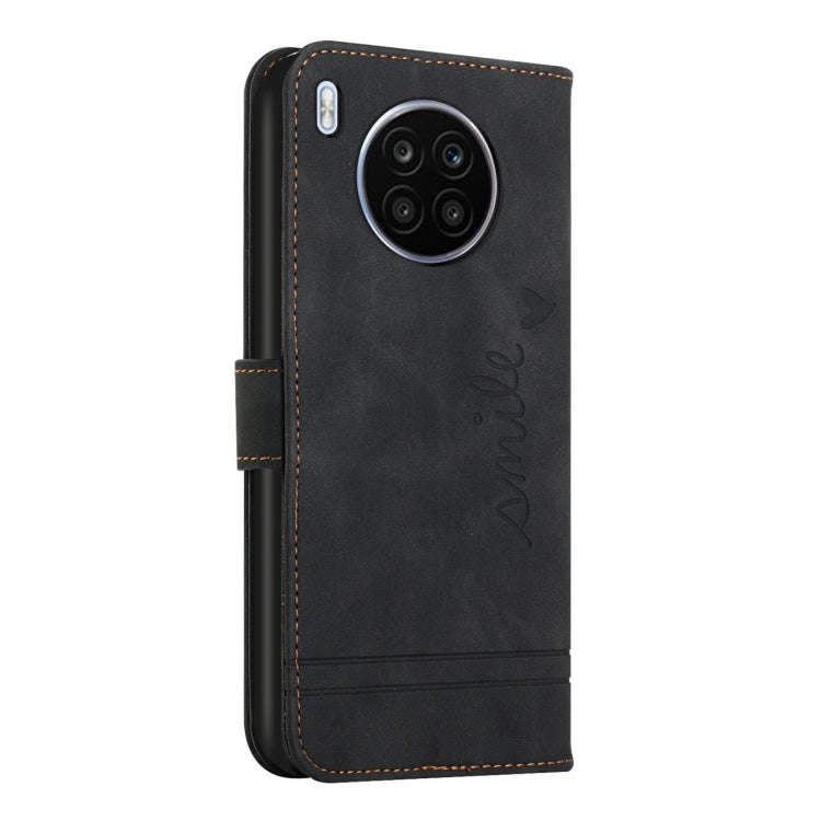 For Honor 50 Lite Retro Skin Feel TPU + PU Leather Phone Case