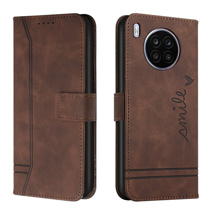 For Honor 50 Lite Retro Skin Feel TPU + PU Leather Phone Case