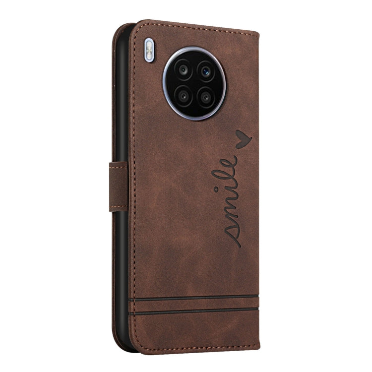 For Honor 50 Lite Retro Skin Feel TPU + PU Leather Phone Case