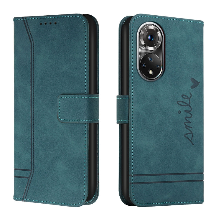 For Honor 50 Pro Retro Skin Feel TPU + PU Leather Phone Case