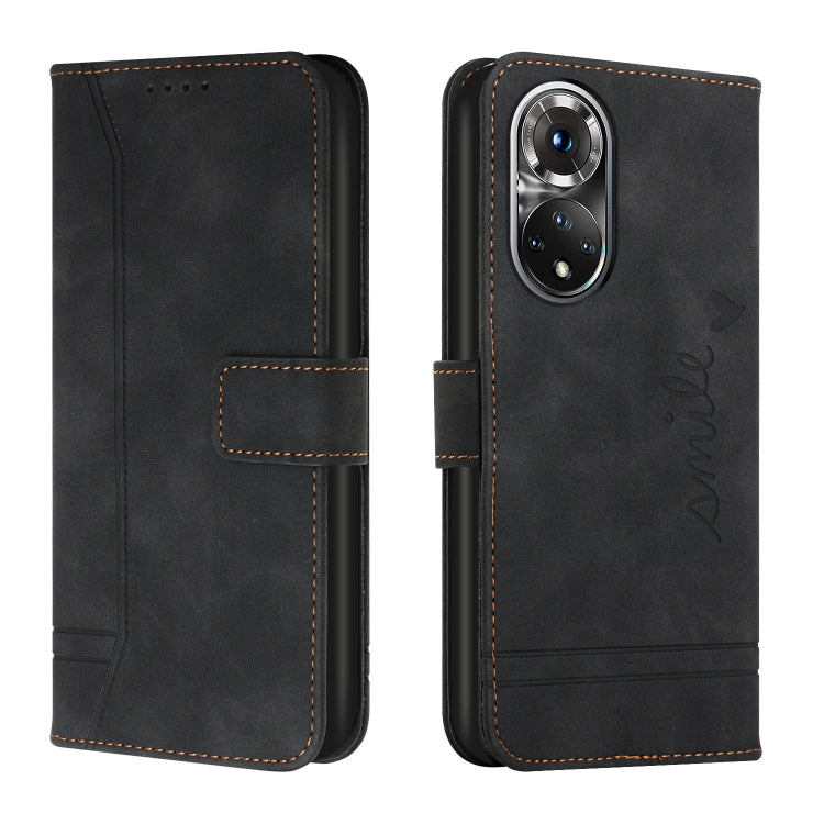 For Honor 50 Pro Retro Skin Feel TPU + PU Leather Phone Case