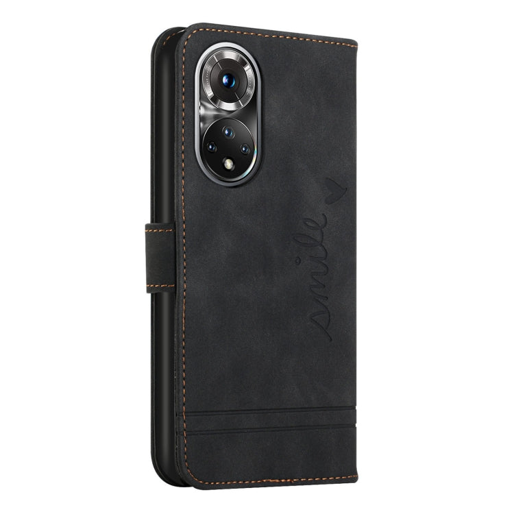 For Honor 50 Pro Retro Skin Feel TPU + PU Leather Phone Case