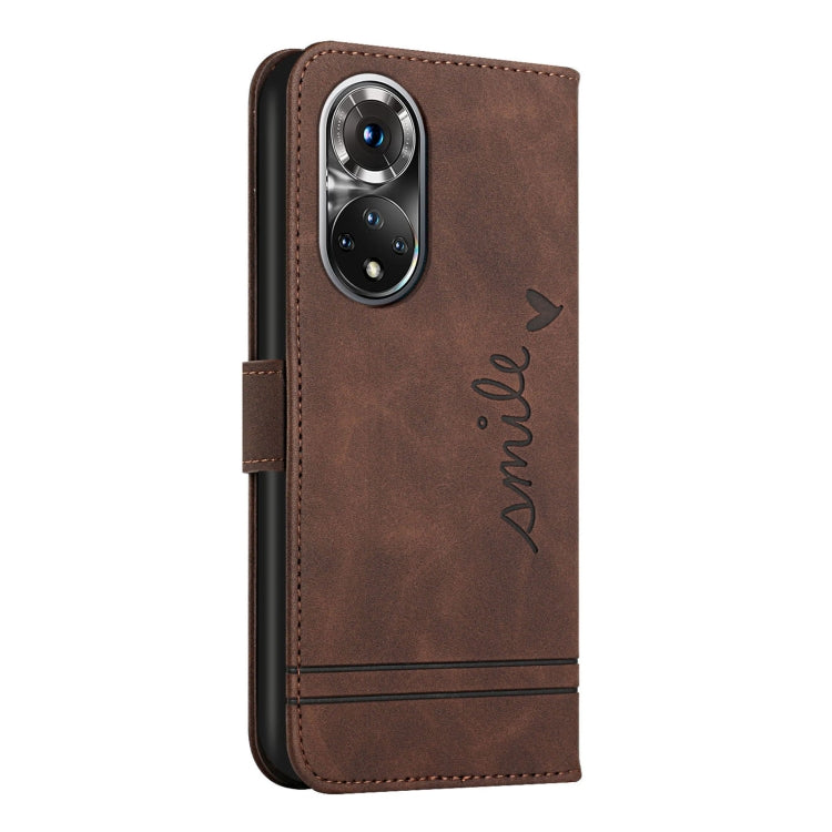 For Honor 50 Pro Retro Skin Feel TPU + PU Leather Phone Case