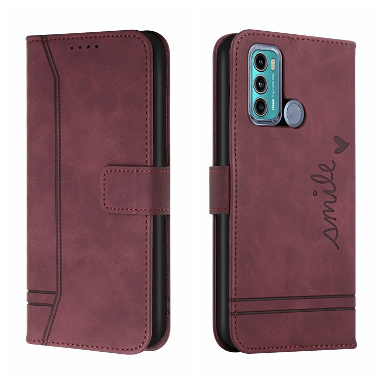 For Motorola Moto G31 / G41 Rear Fingerprint Retro Skin Feel TPU + PU Leather Phone Case