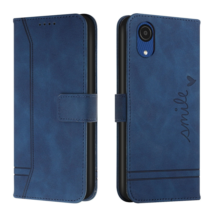For Samsung Galaxy A03 Core Retro Skin Feel TPU + PU Leather Phone Case