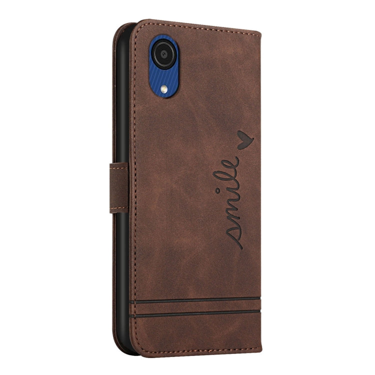 For Samsung Galaxy A03 Core Retro Skin Feel TPU + PU Leather Phone Case